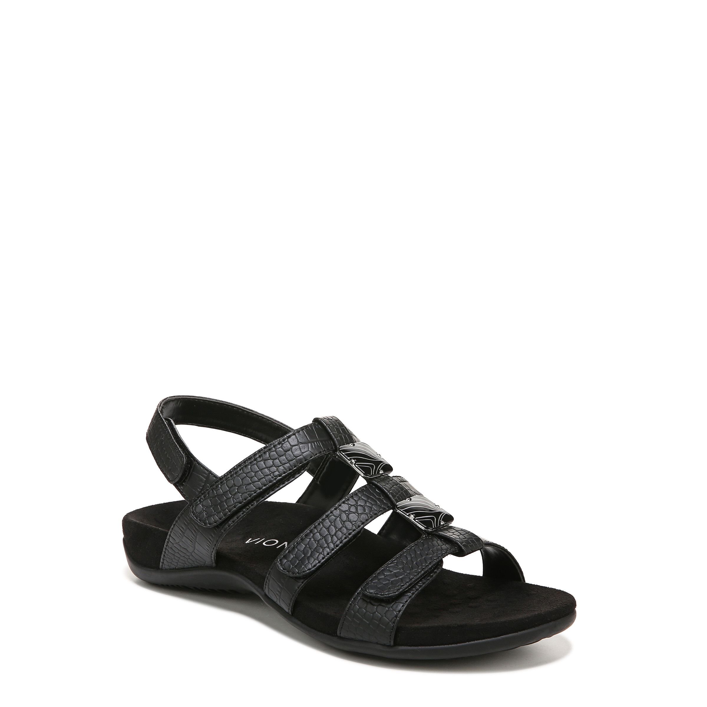 Vionic Vionic Women's Amber Sandals in Black - 3