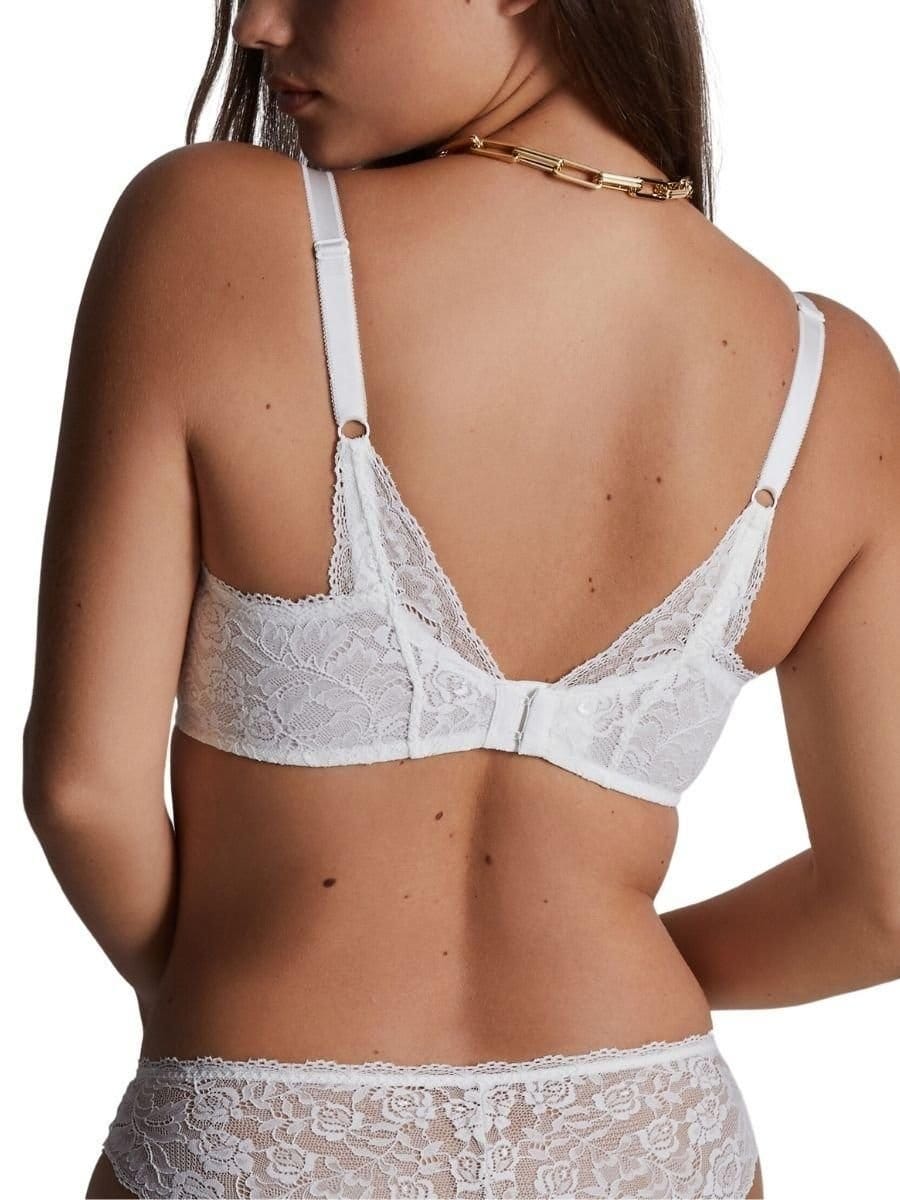 Aubade Aubade Women's Rosessence Care Spacer T-Shirt Bra in White - 4