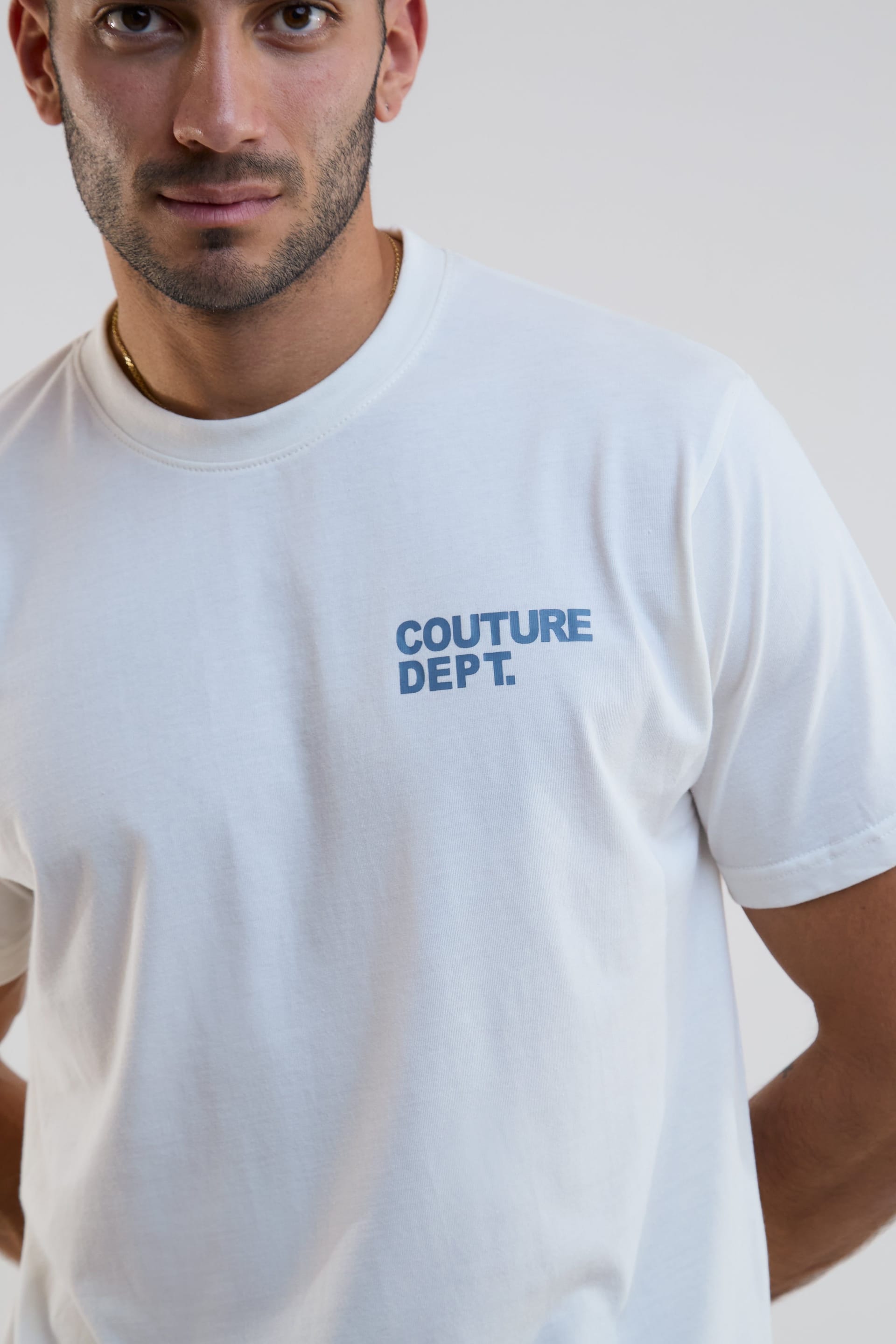 BCouture BCouture Men's Shorts, Hoodie & T-Shirt Set in Blue - 4