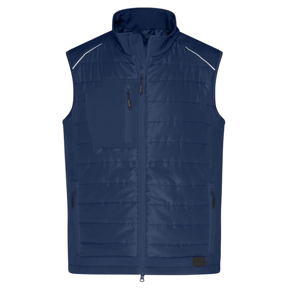 James and Nicholson James and Nicholson Men's Hybrid Gilet in Navy