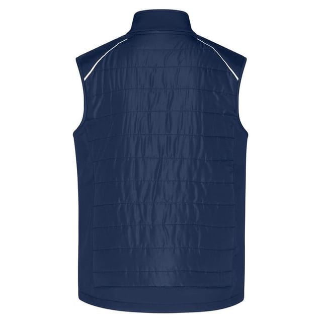 James and Nicholson James and Nicholson Men's Hybrid Gilet in Navy - 2