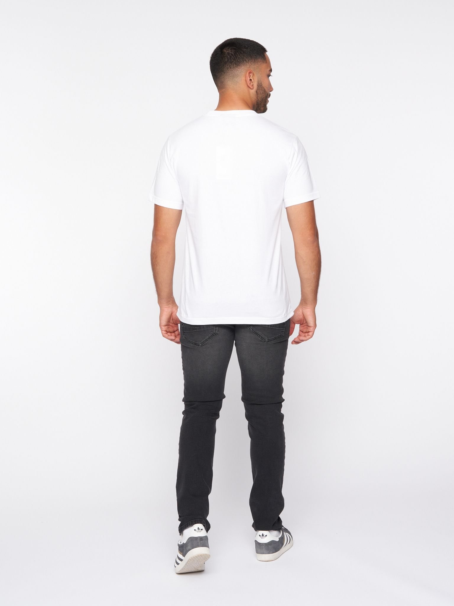 One True Saxon One True Saxon Men's Dexon T-Shirt in White - 4
