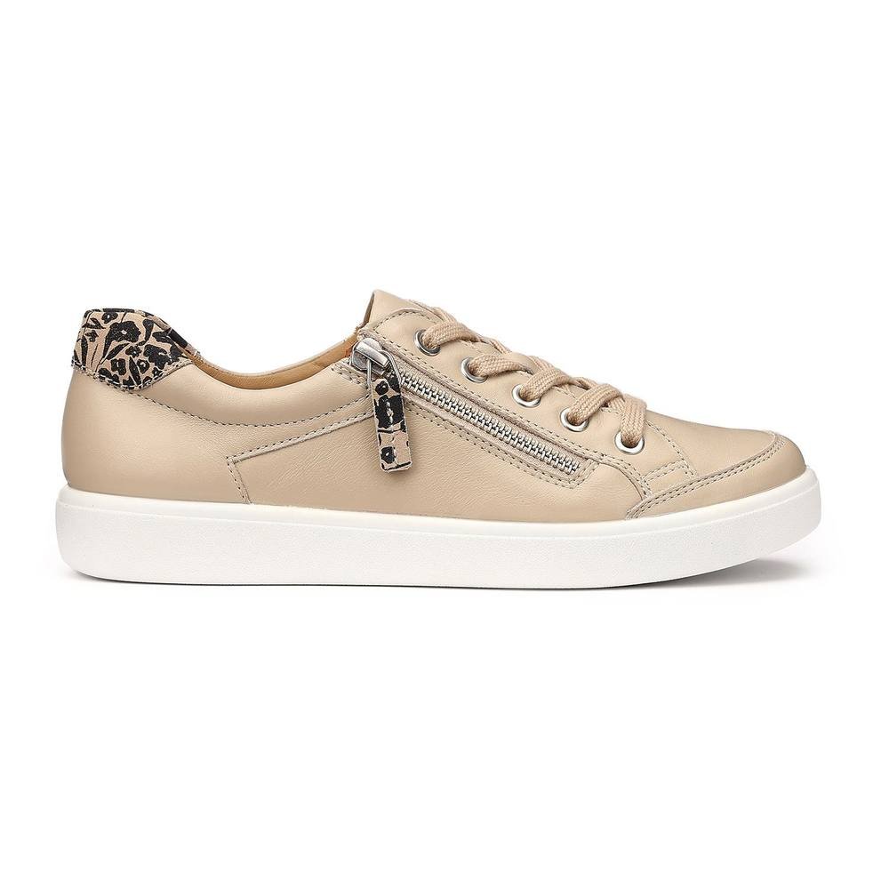 Hotter Hotter Women's Extra Wide 'Chase II' Trainers in Medium Beige - 4