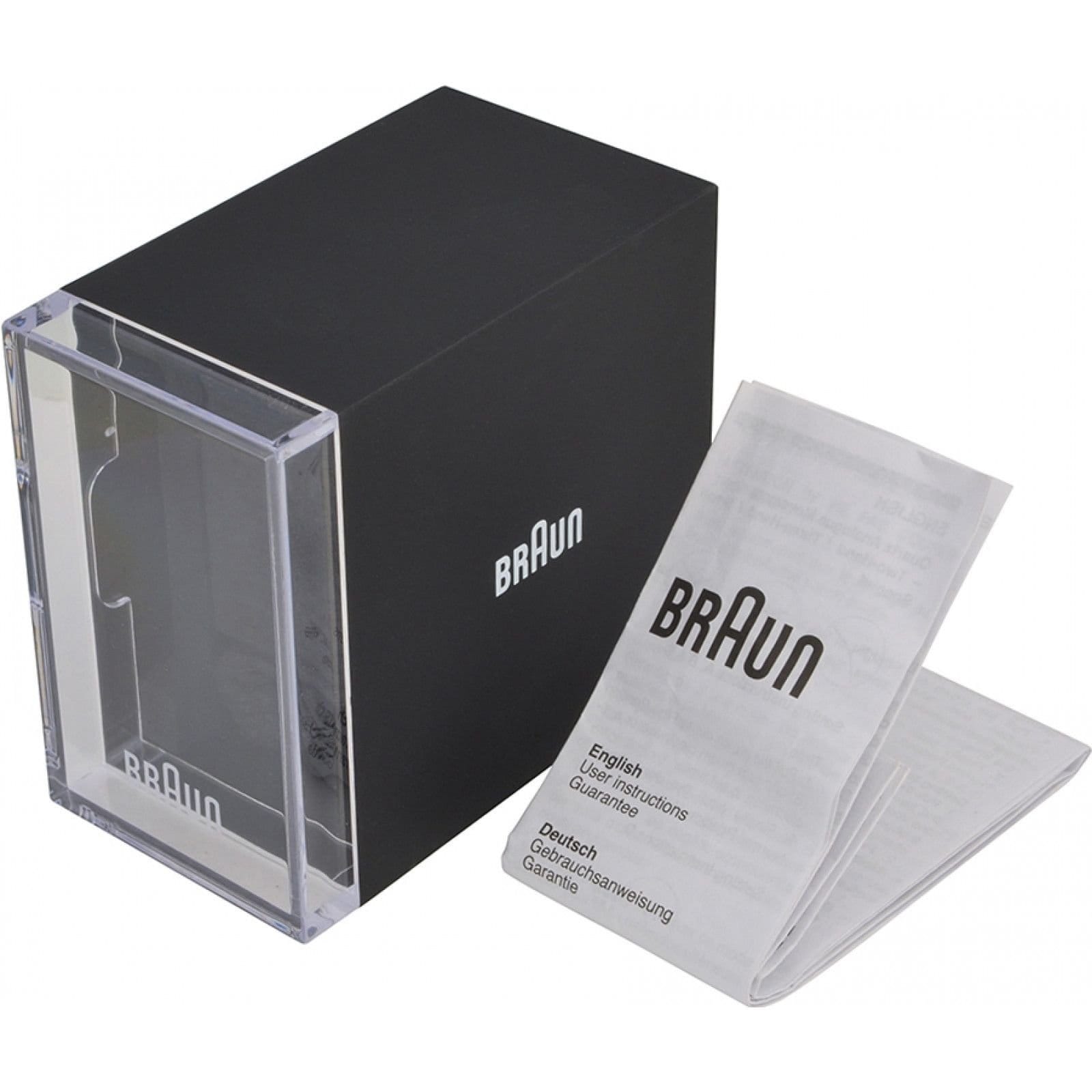 Braun Braun Men's BN0035BWHBKG Classic 40mm Quartz Watch in Black - 4