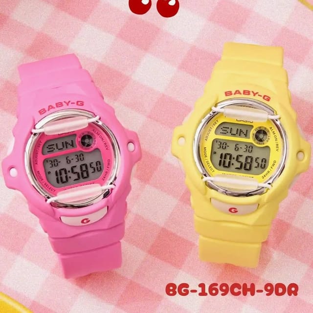 Casio Casio Women's BG-169CH-9ER G-Shock 46mm Quartz Watch in Yellow - 2