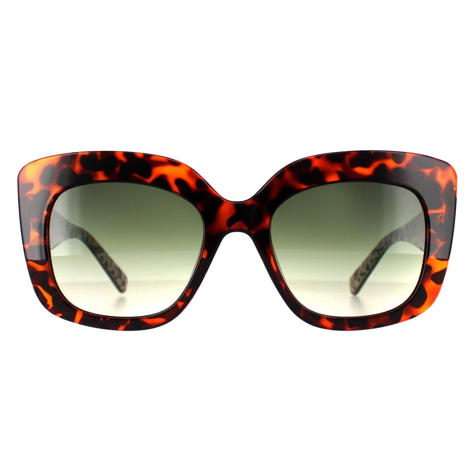 Ted Baker Ted Baker Women's Cat Eye Double Champagne Demi Green Gradient TB1675 Hattie in Brown