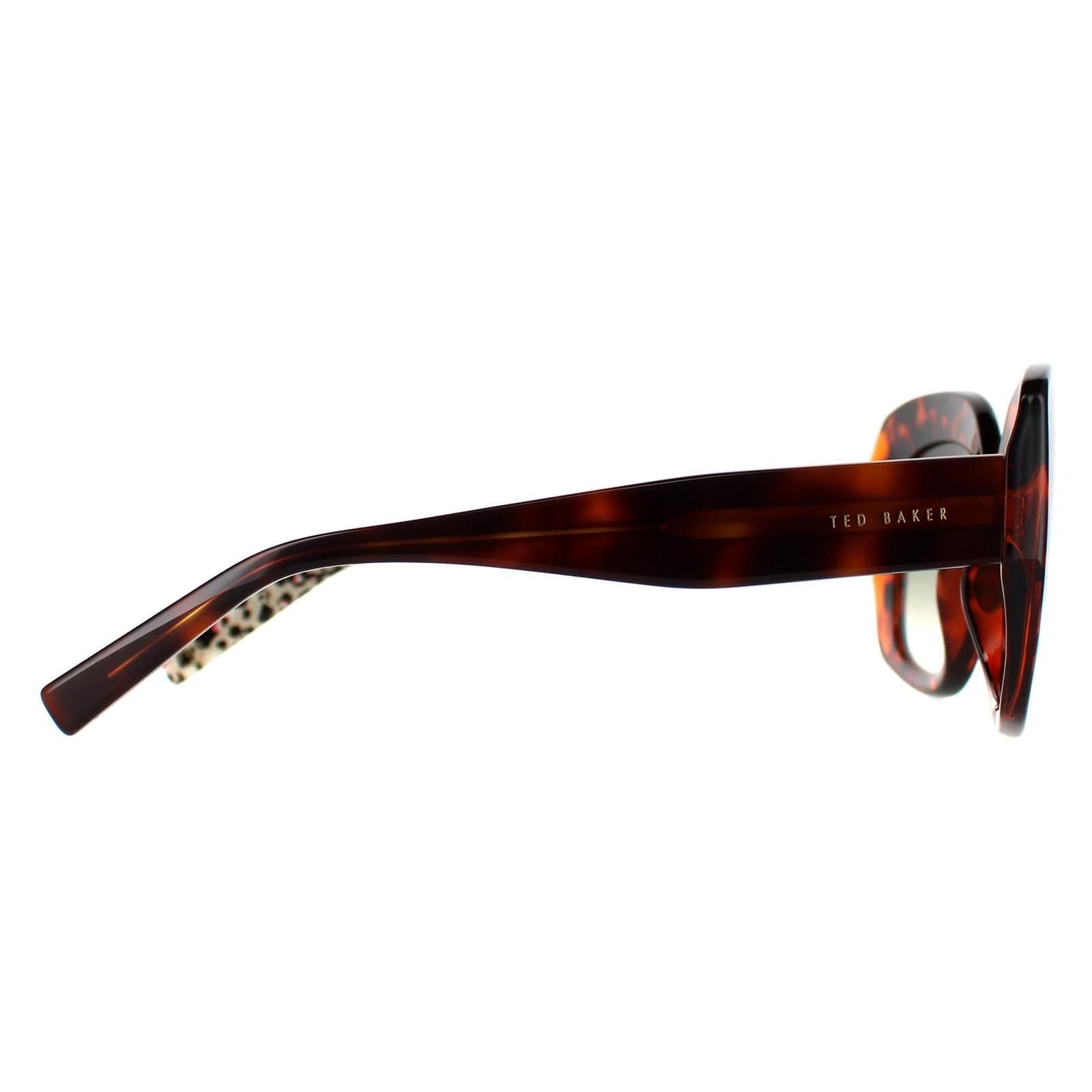 Ted Baker Ted Baker Women's Cat Eye Double Champagne Demi Green Gradient TB1675 Hattie in Brown - 4