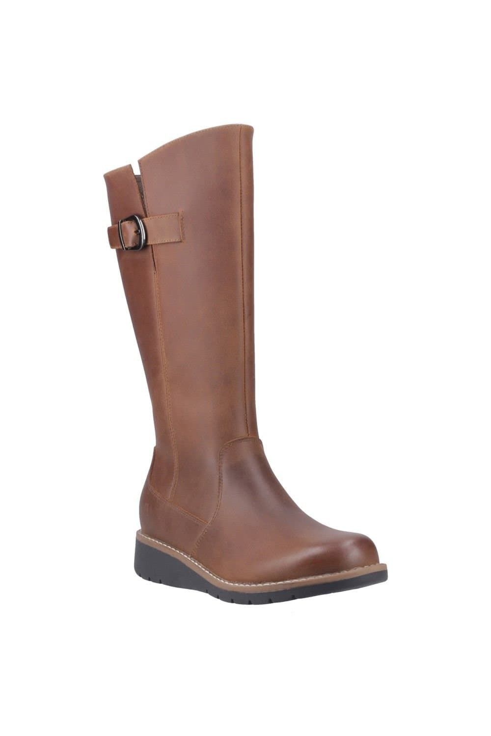 Hush Puppies Hush Puppies Women's Luna Long Boots in Brown