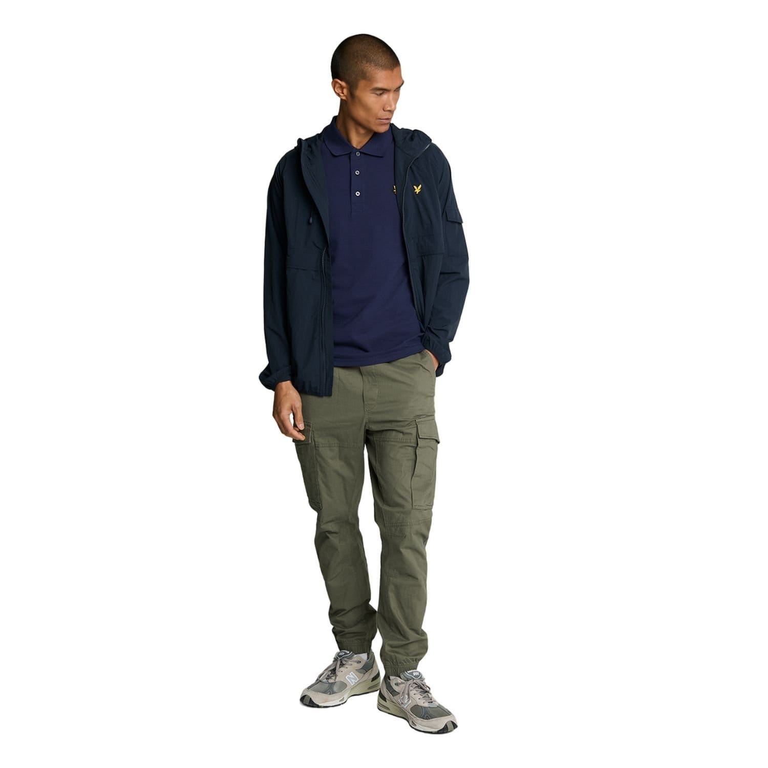 Lyle & Scott Lyle & Scott Men's Plain Polo Shirt M in Navy - 4