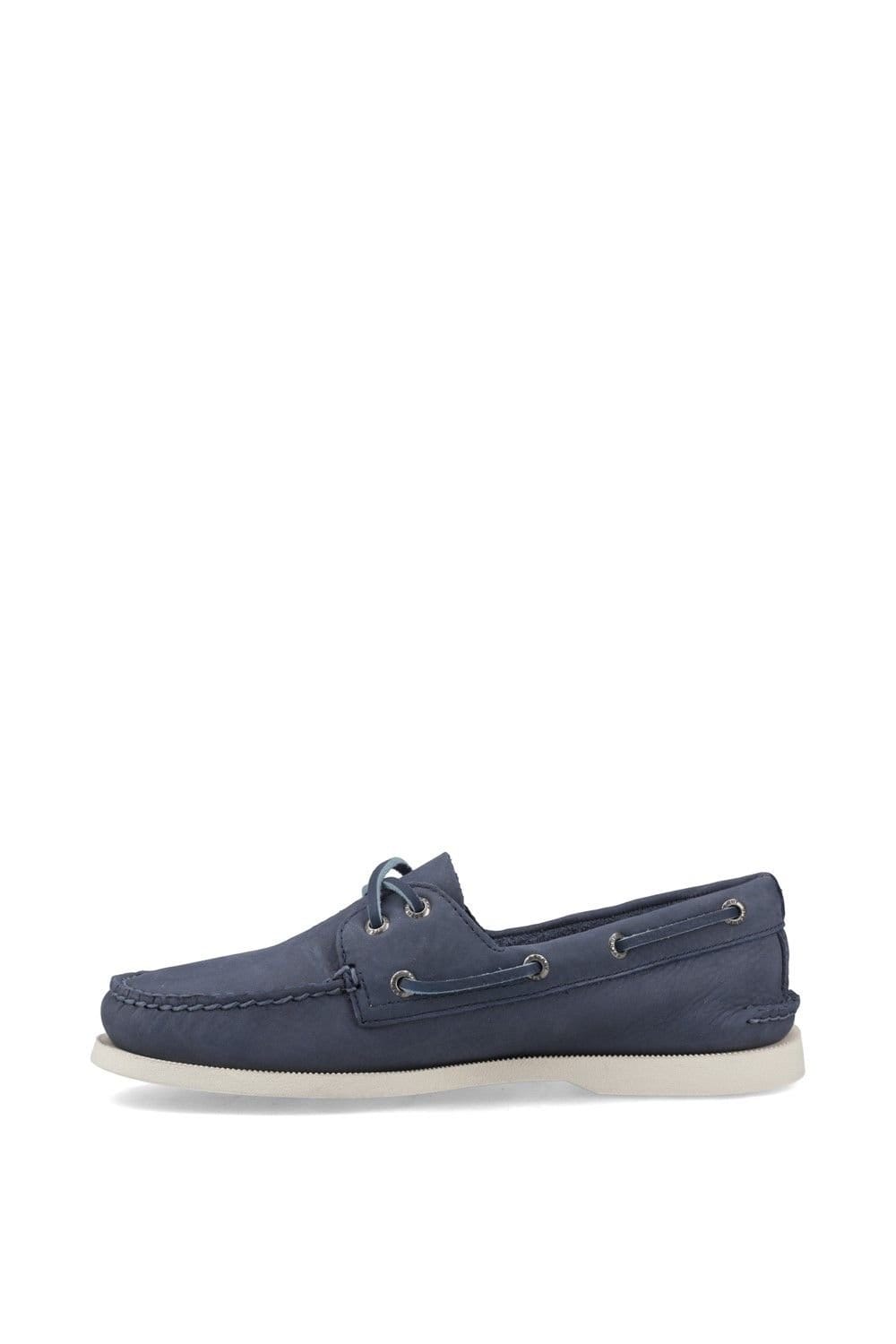 Sperry Sperry Men's Authentic 2 Eye Boat Shoe in Dark Blue - 4