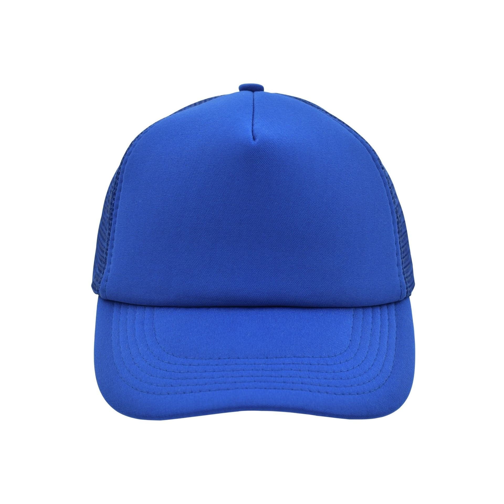 Myrtle Beach Myrtle Beach Men's 5 Panel Polyester Mesh Baseball Cap in Blue