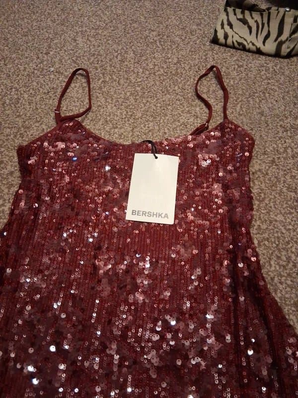Bershka Bershka sequined strappy top