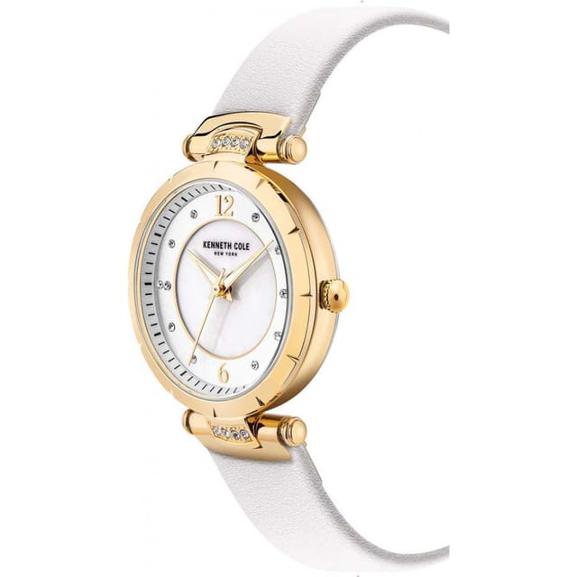 Kenneth Cole Kenneth Cole Women's KC50963003 Classic 34mm Quartz Watch in White - 2