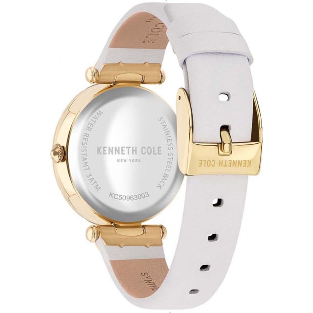 Kenneth Cole Kenneth Cole Women's KC50963003 Classic 34mm Quartz Watch in White - 3