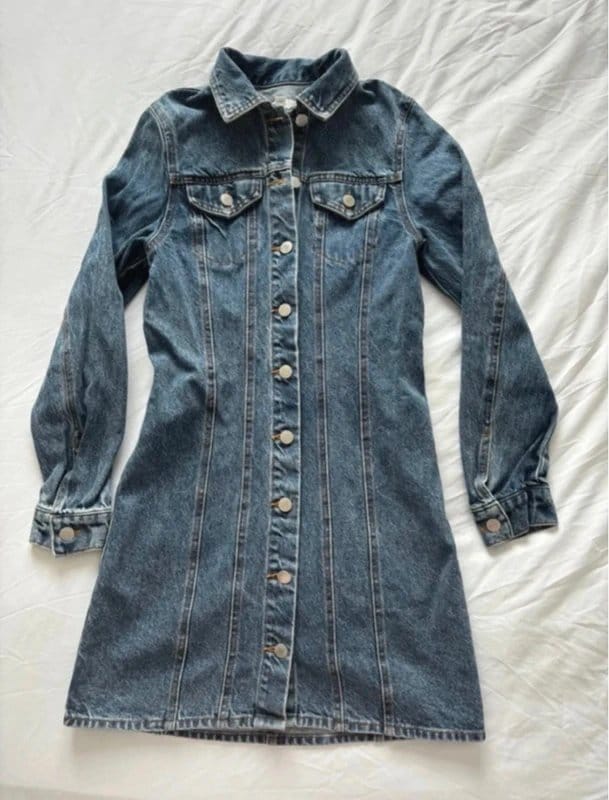 H&M denim dress