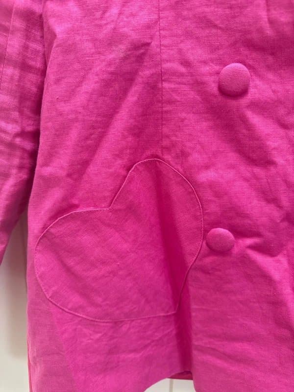 Never Fully Dressed Pink linen Blazer