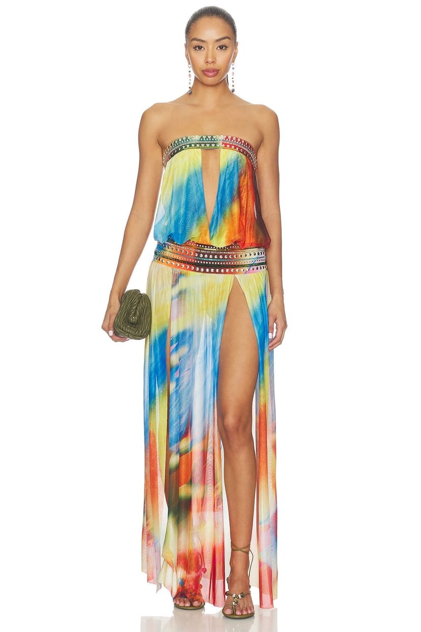 revolve Jewel Band Double Split Maxi Dress - 1