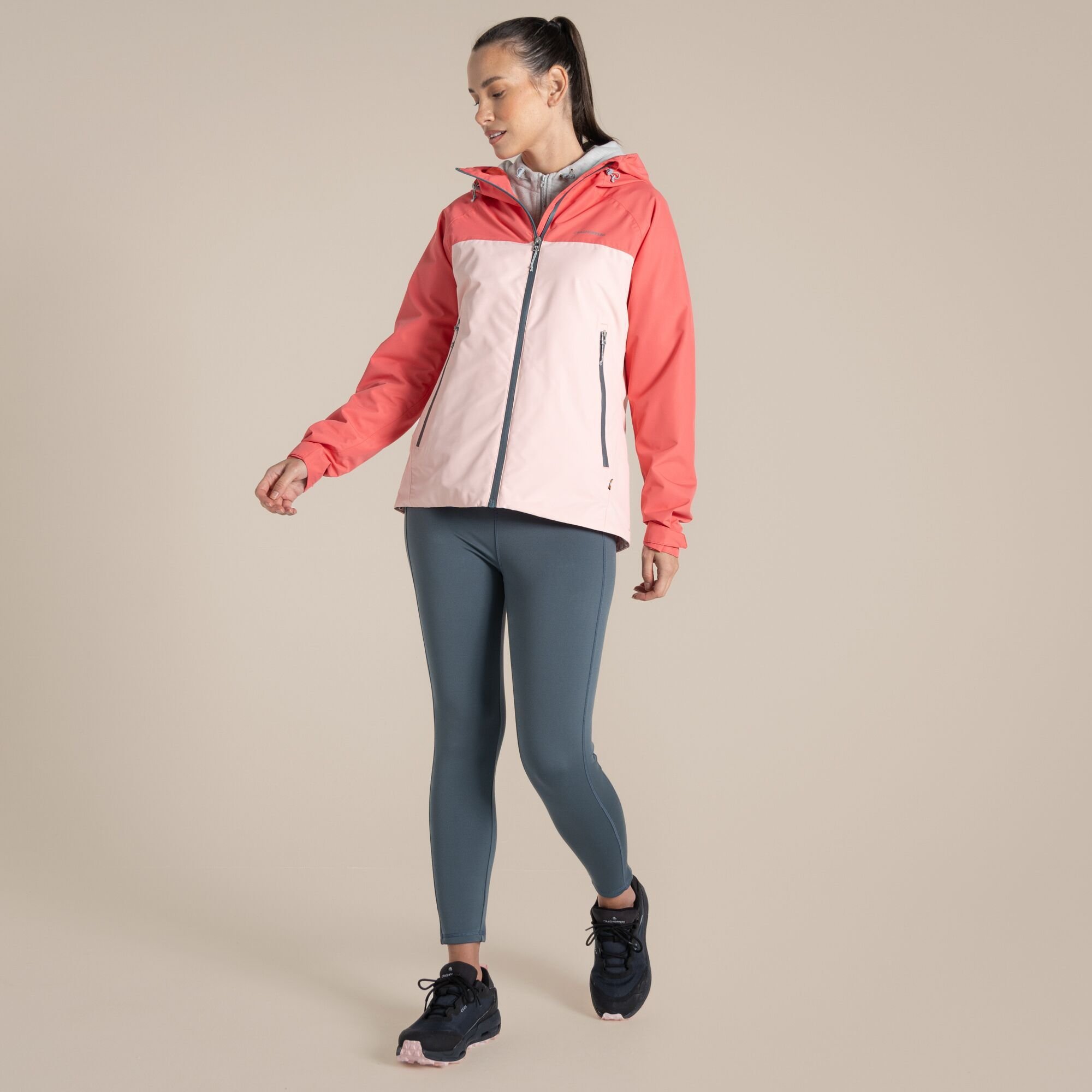 Craghoppers Craghoppers Women's Vanth Waterproof Jacket in Coral - 3
