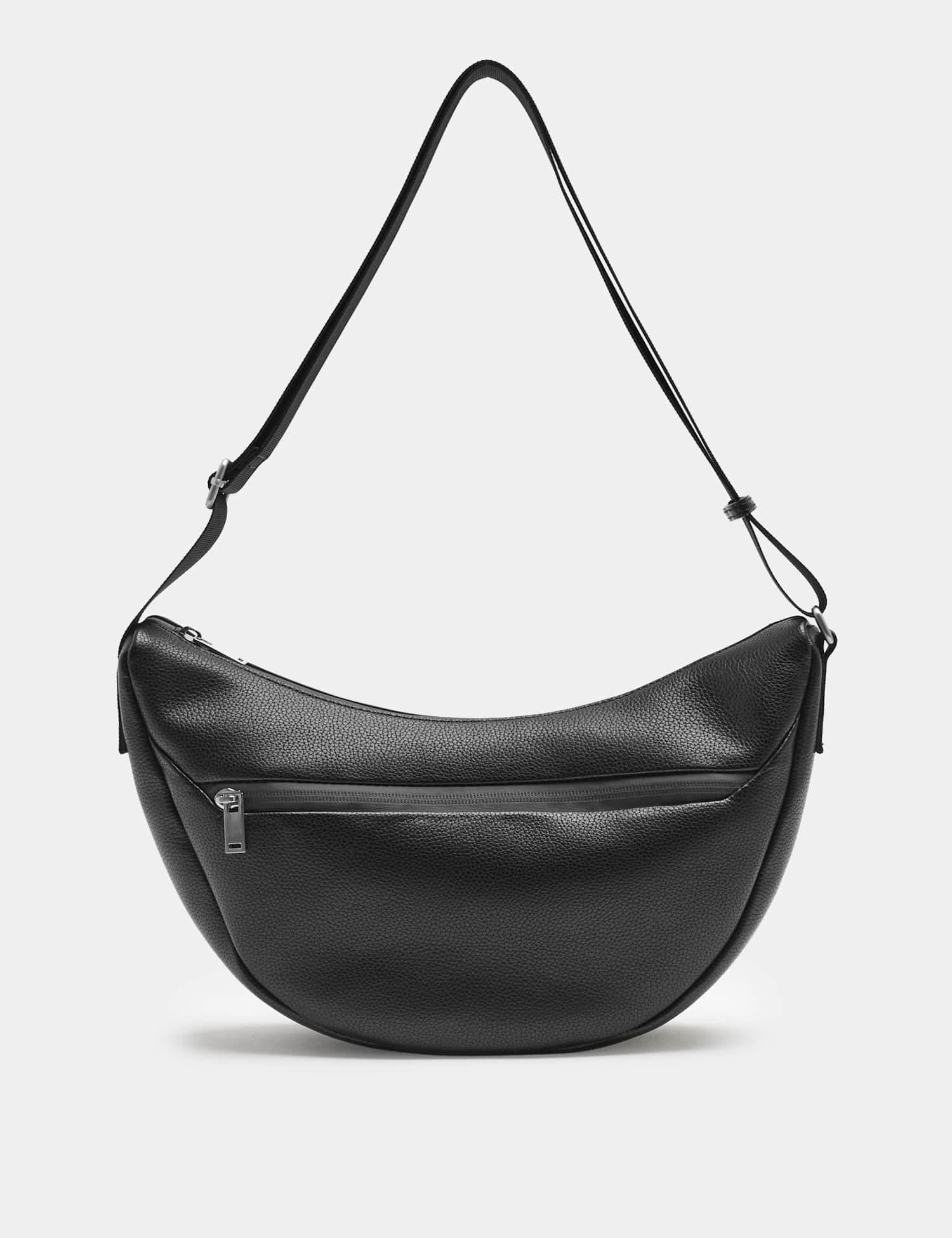Marks & Spencer M&S Textured Pebble Grain Cross Body Bag Black
