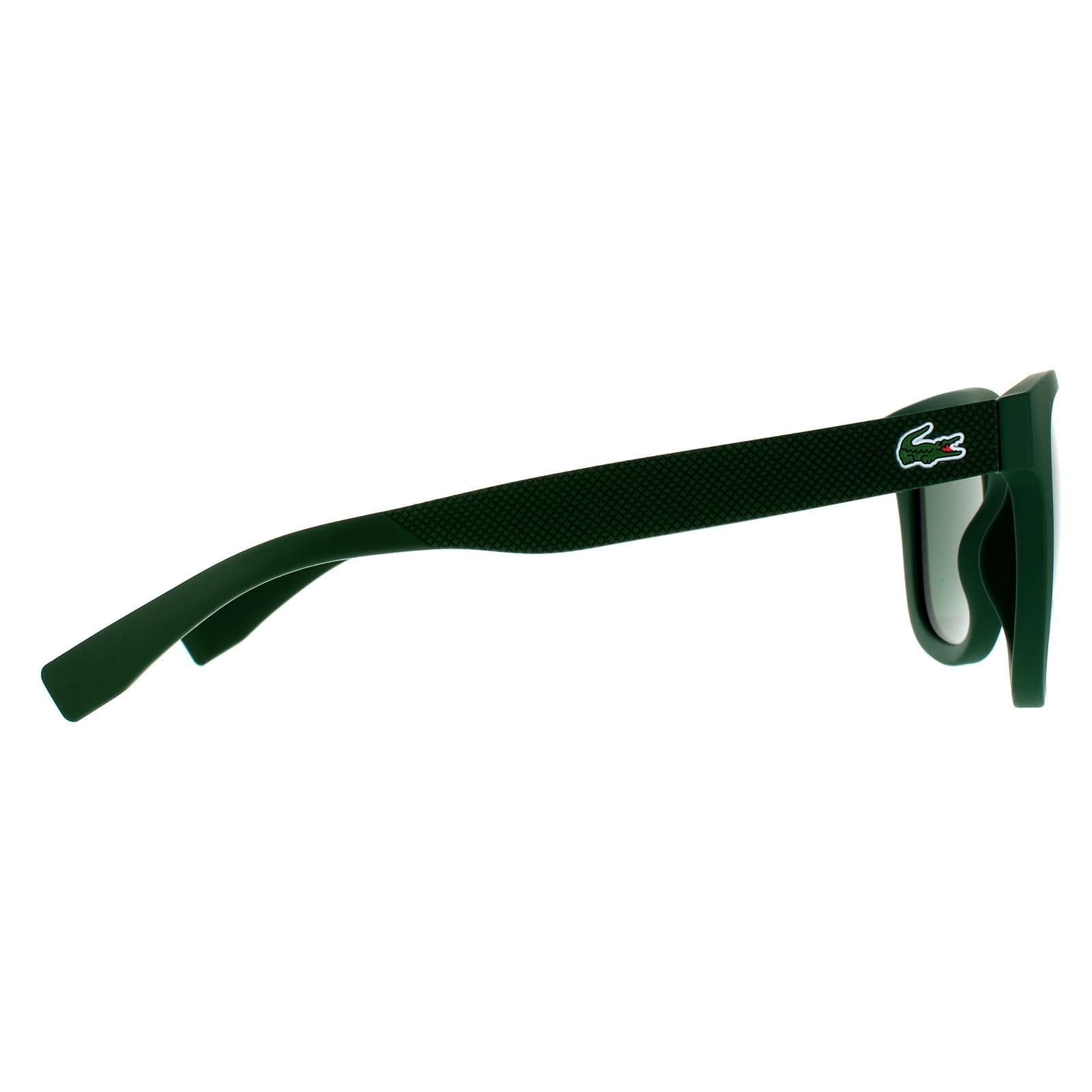 Lacoste Lacoste Men's Square Matte Green Grey L848S Sunglasses - 4