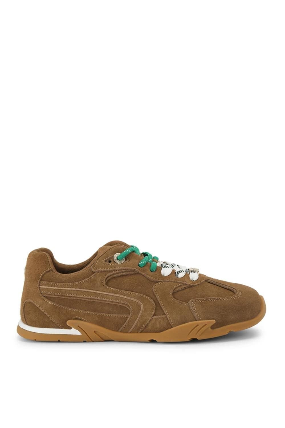 KG Kurt Geiger KG Kurt Geiger Women's 'Lather' Suede Trainers in Camel