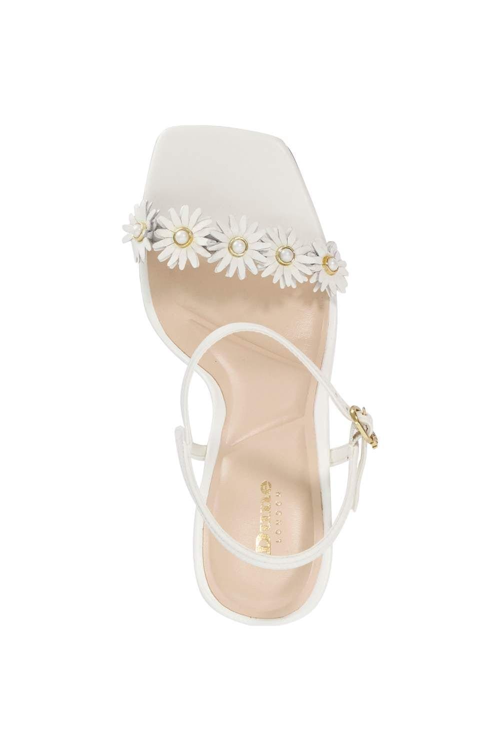 Dune London Dune London Women's 'Milennial' Leather Wedges in White - 4