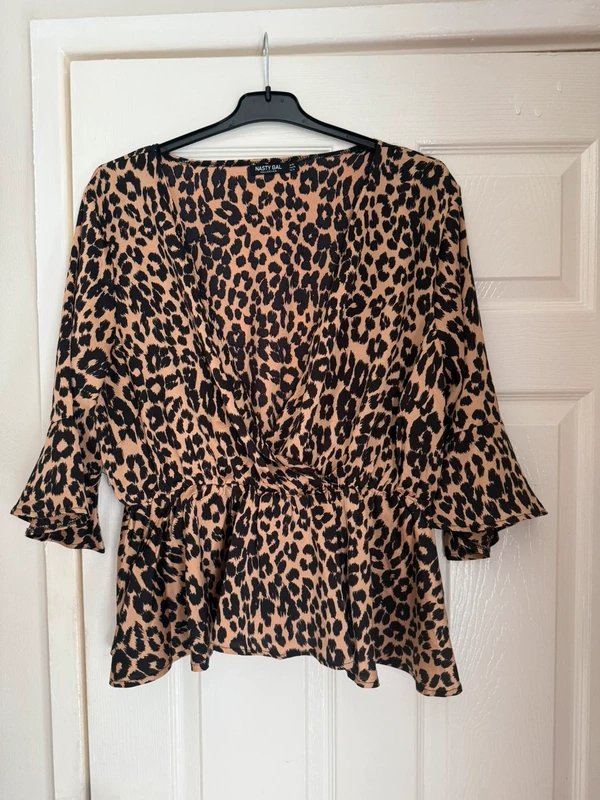 Nasty Gal Animal print top - 1