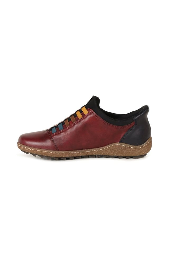 Rieker Rieker Women's 'Jackie' Casual Shoes in Wine - 2