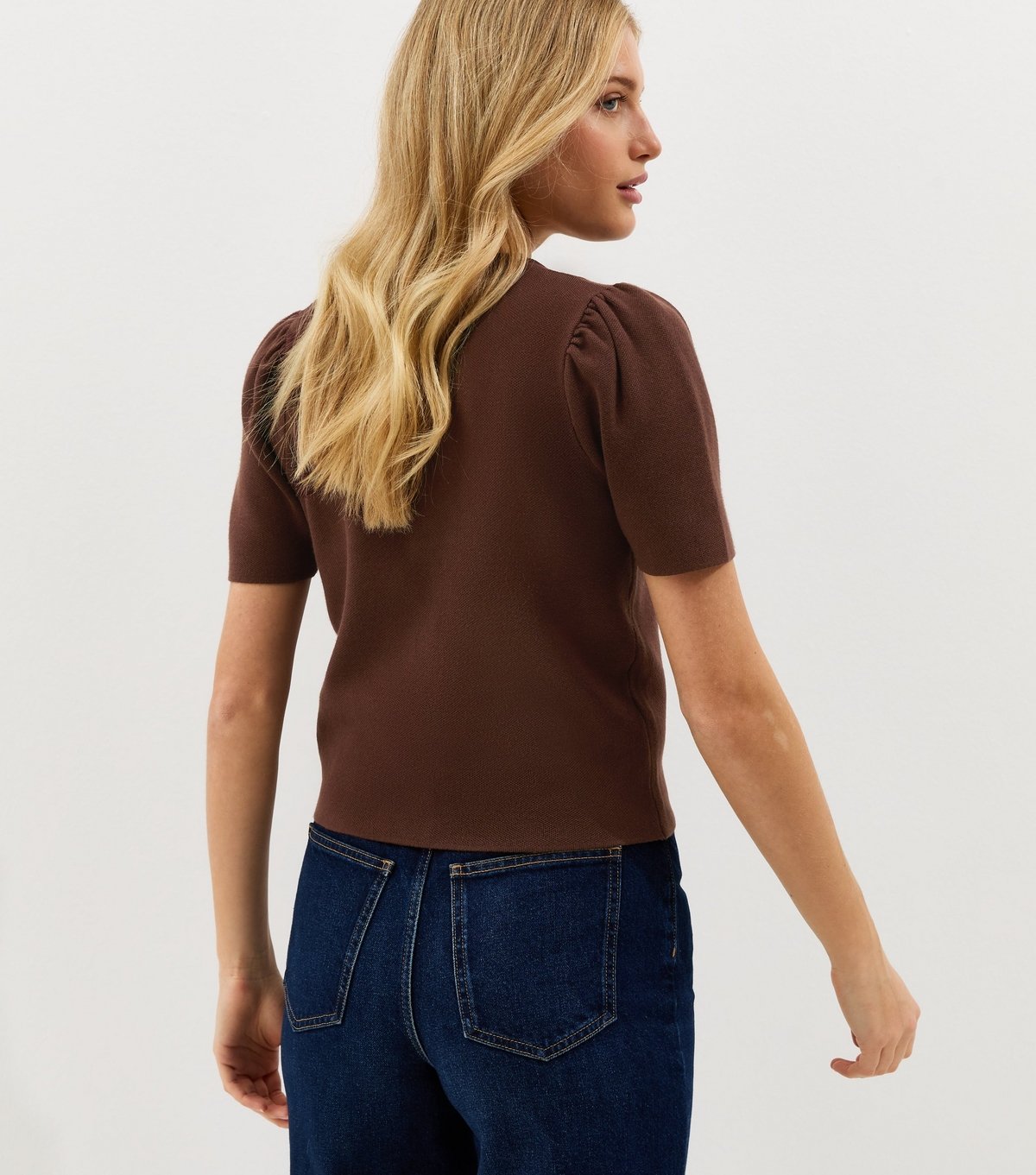 New Look Women's Brown Lightweight Short Sleeve Cardigan New Look - 4