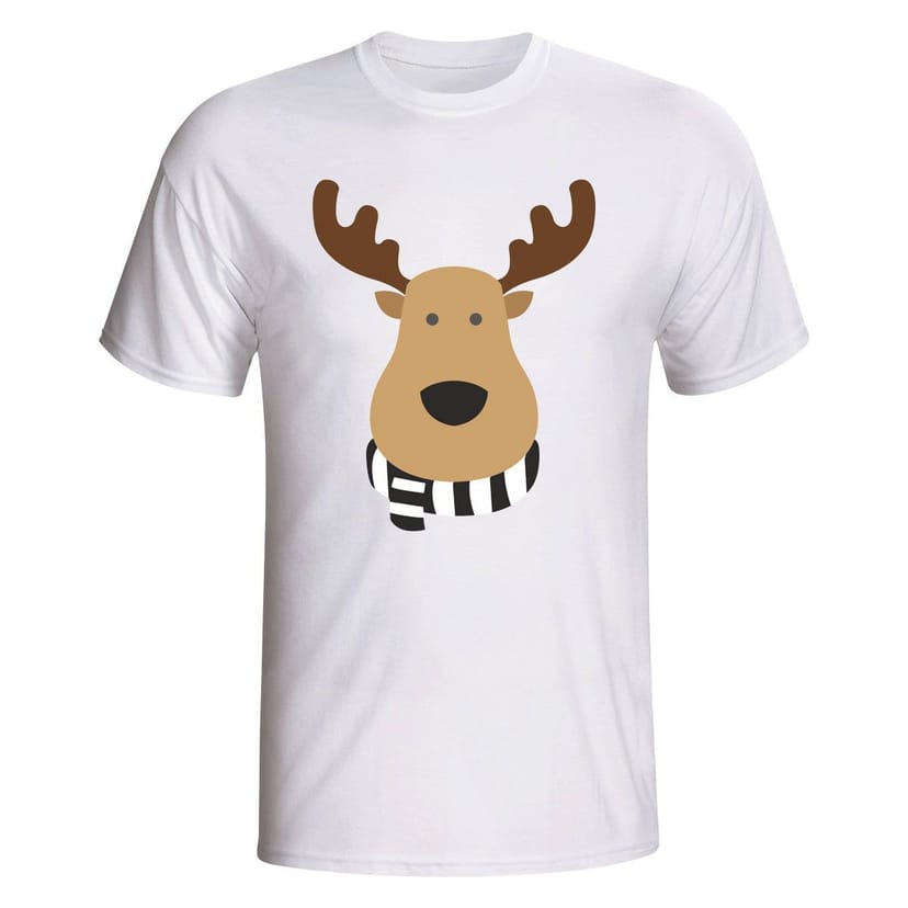 Notts County Notts County Men's Rudolph Supporters T‑shirt in White - 1