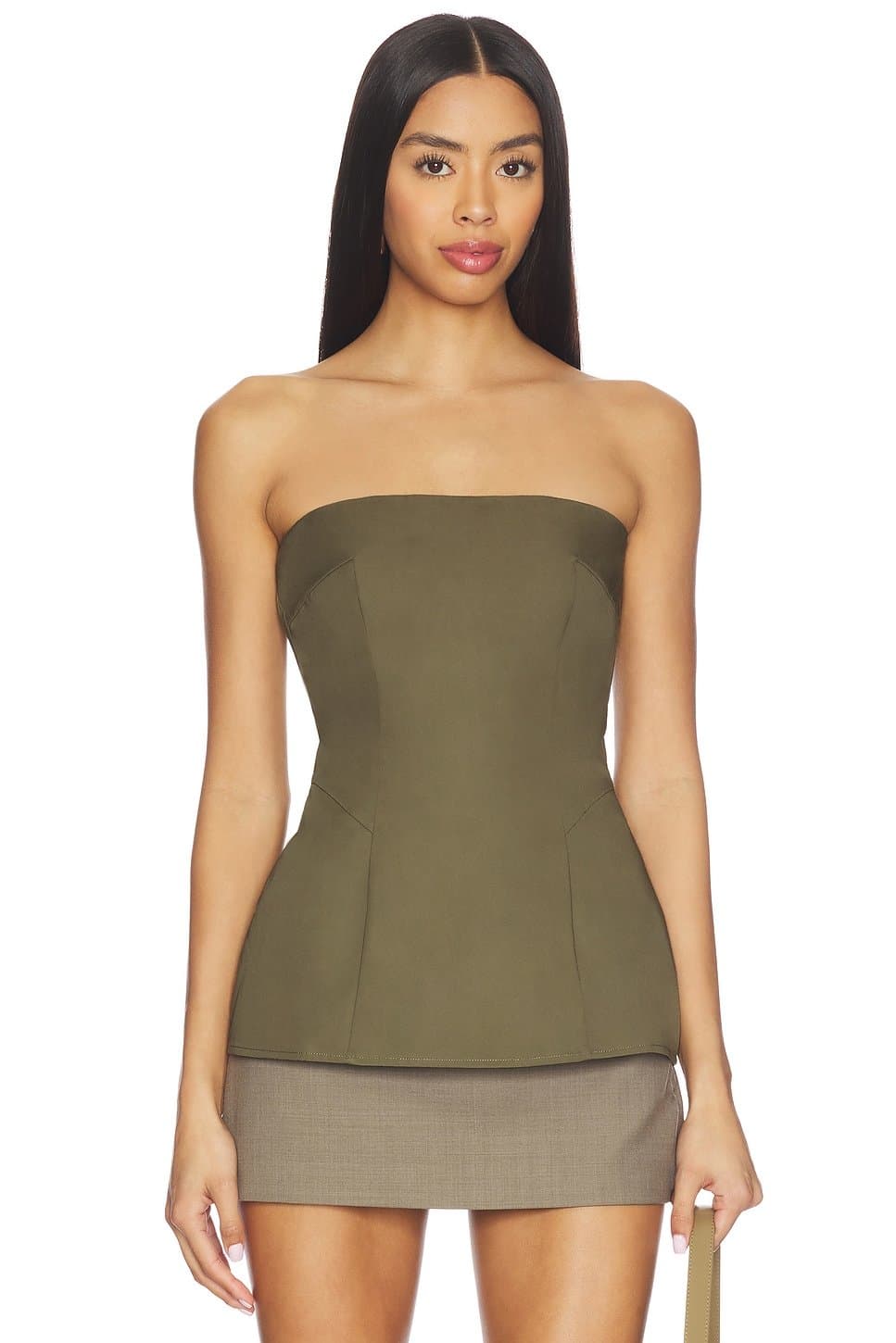 revolve Revolve Nadia Corset Top in Capers