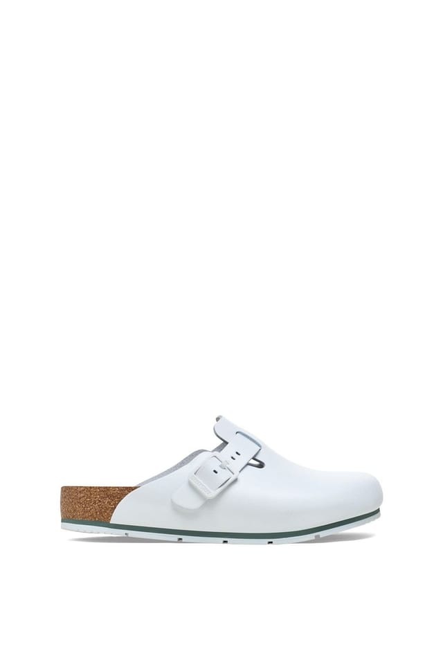 Birkenstock Birkenstock Women's Boston Pro Mule in White - 3