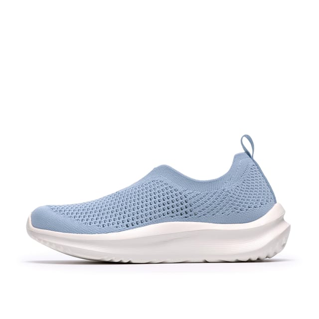 Clarks Clarks Women's Solevana Knit Light Blue Slip Ons - 2