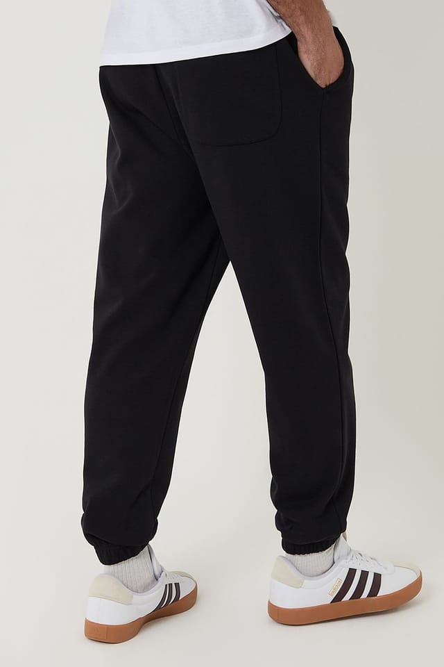 Threadbare Threadbare Men's Tapered Joggers in Black - 2