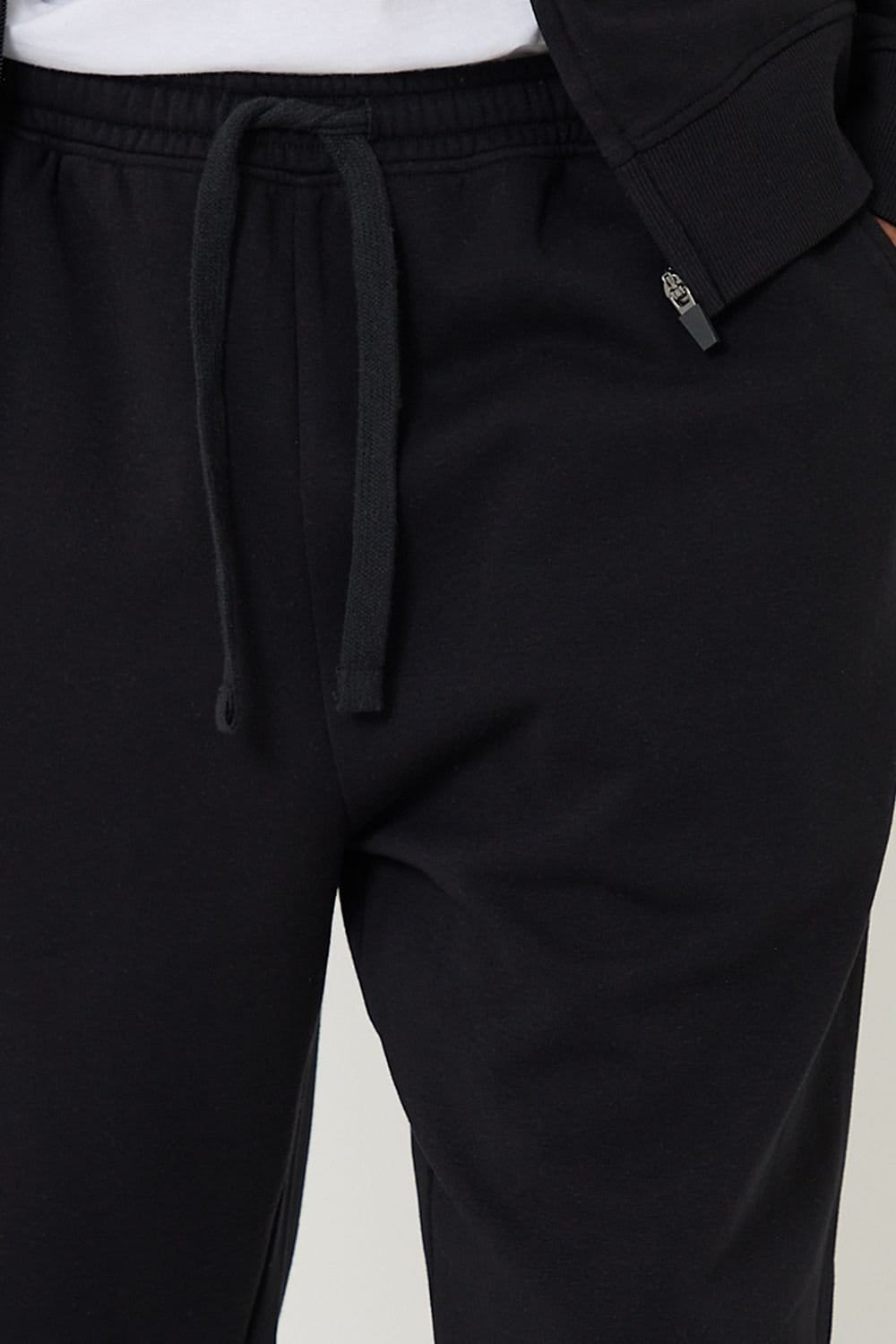 Threadbare Threadbare Men's Tapered Joggers in Black - 4