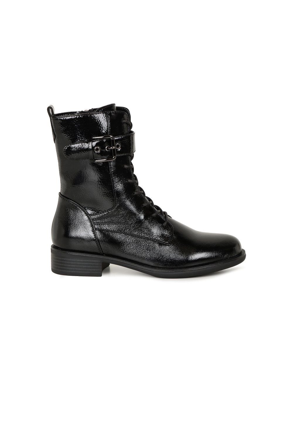 Regarde le Ciel Regarde Le Ciel Women's 'Jada 05' Biker Boots in Black - 2
