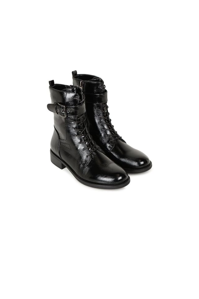 Regarde le Ciel Regarde Le Ciel Women's 'Jada 05' Biker Boots in Black - 3