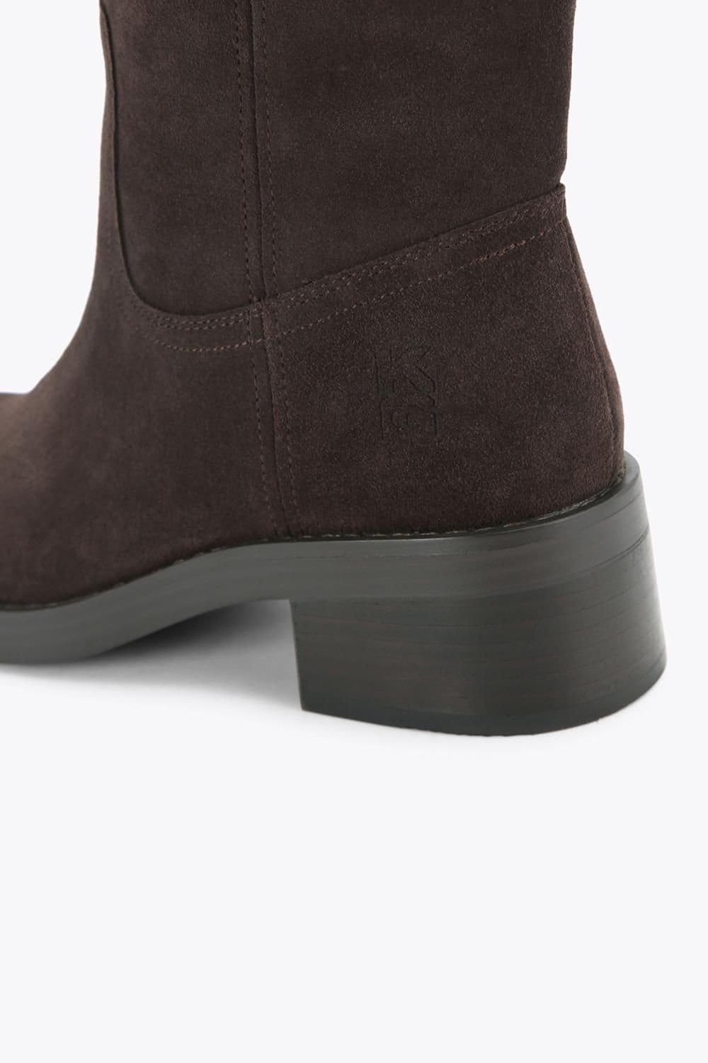 KG Kurt Geiger KG Kurt Geiger Women's 'Stint' Suede Boots in Brown - 4