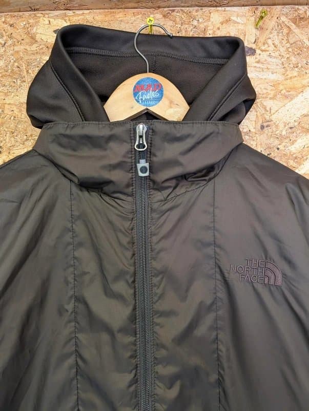 The North Face North Face Cryptic Jacket Medium Men TNF Bown Hyvent Hooded Track Padded Coat