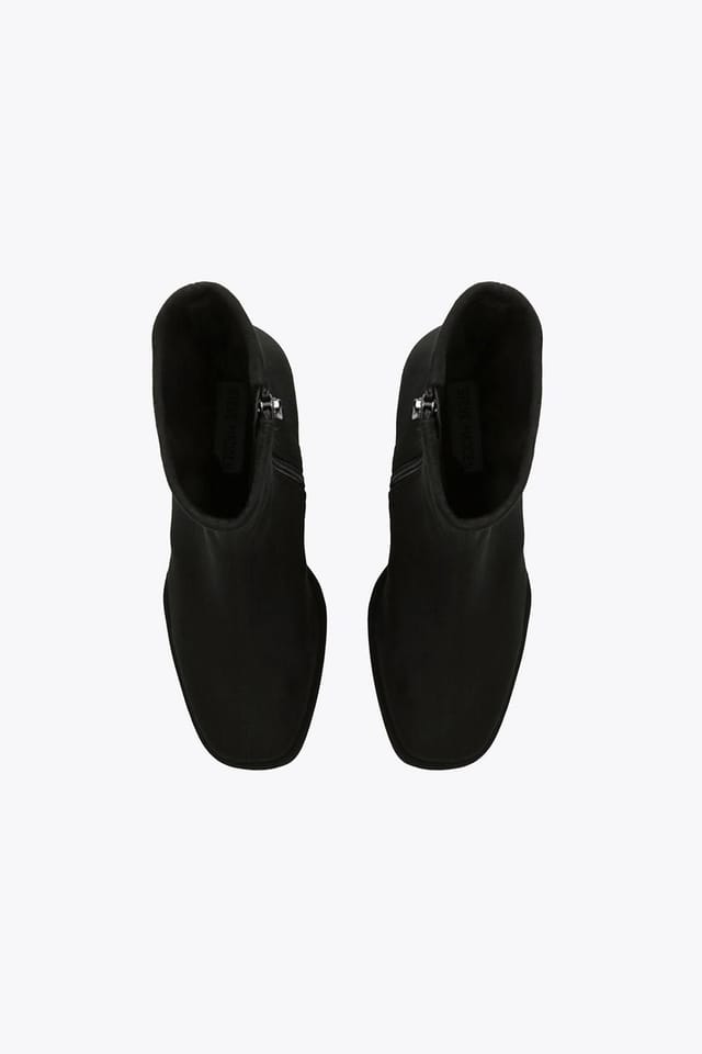 Steve Madden STEVE MADDEN Women's 'Nextstep Black Suede' Suede Boots - 2