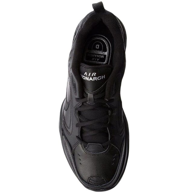 Nike Nike Men's Air Monarch IV Leather Trainers in Black - 3