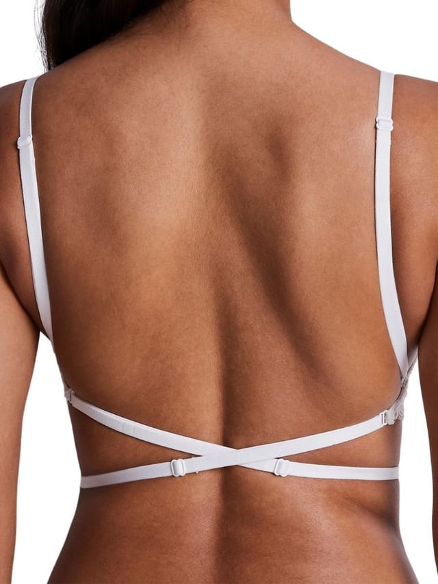 Aubade Aubade Women's Kiss Of Love Low Back Multiway Moulded Bra in White - 2
