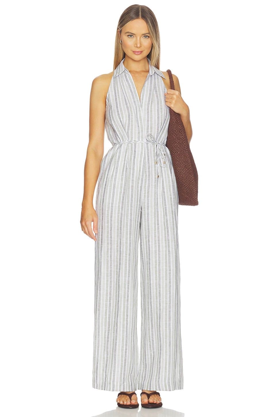 revolve Vivi Jumpsuit Yarn Dyed