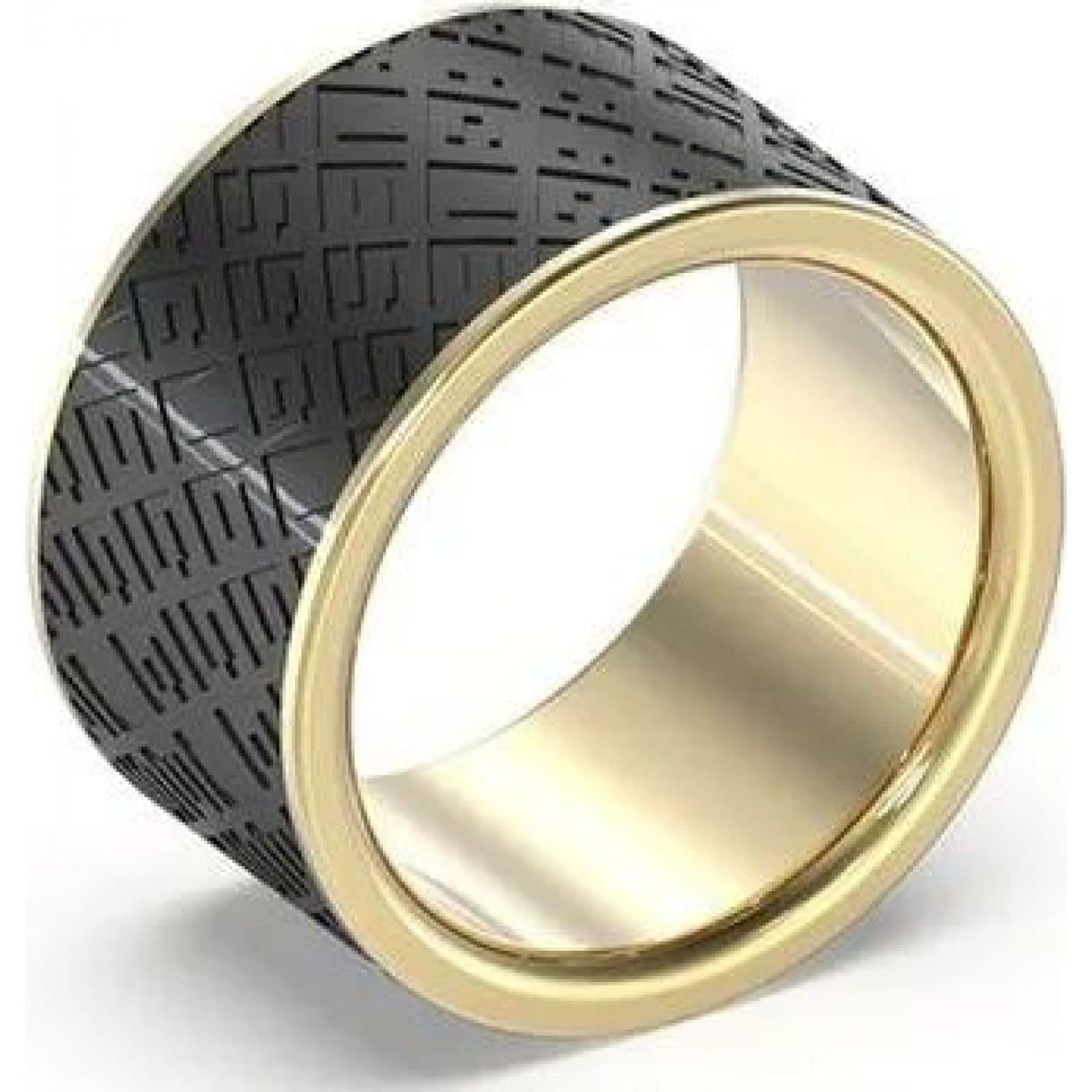 Guess Guess Men's JUMR03226JWYGBK64 Ring in Black