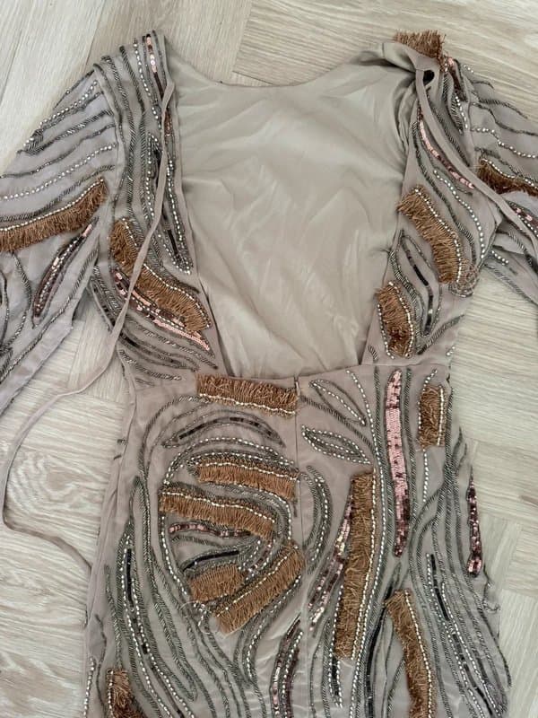 ASOS Design ASOS Design Embellished Open Back Dress