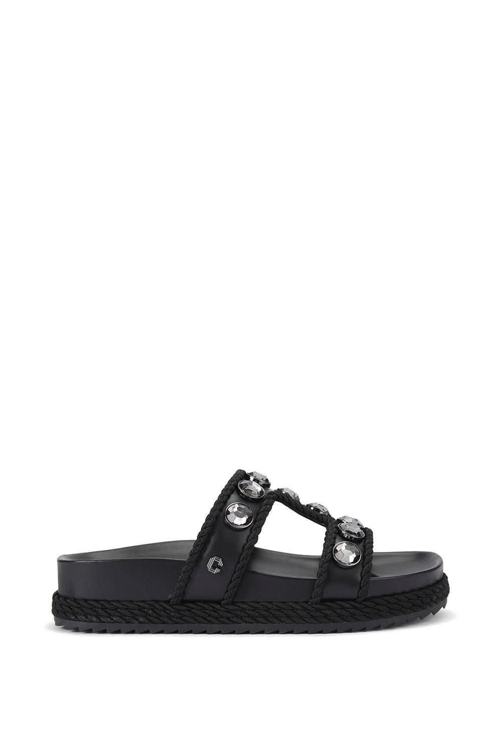 Carvela Carvela Women's 'Sorella Flatform' Sandals in Black