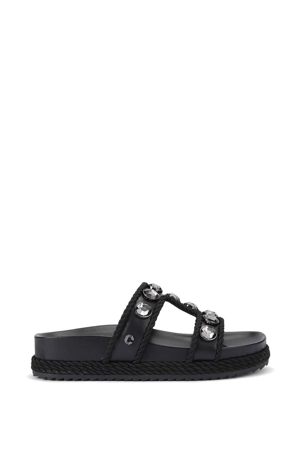 Carvela Carvela Women's 'Sorella Flatform' Sandals in Black - 2