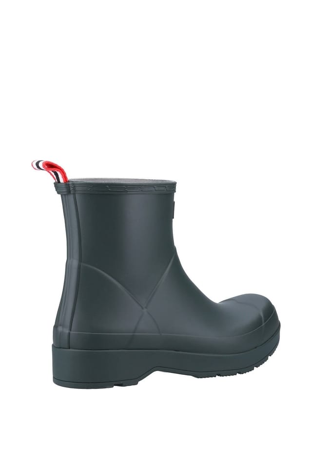 Hunter Hunter Men's 'Play Boot Short' Wellington Boots in Dark Green - 2