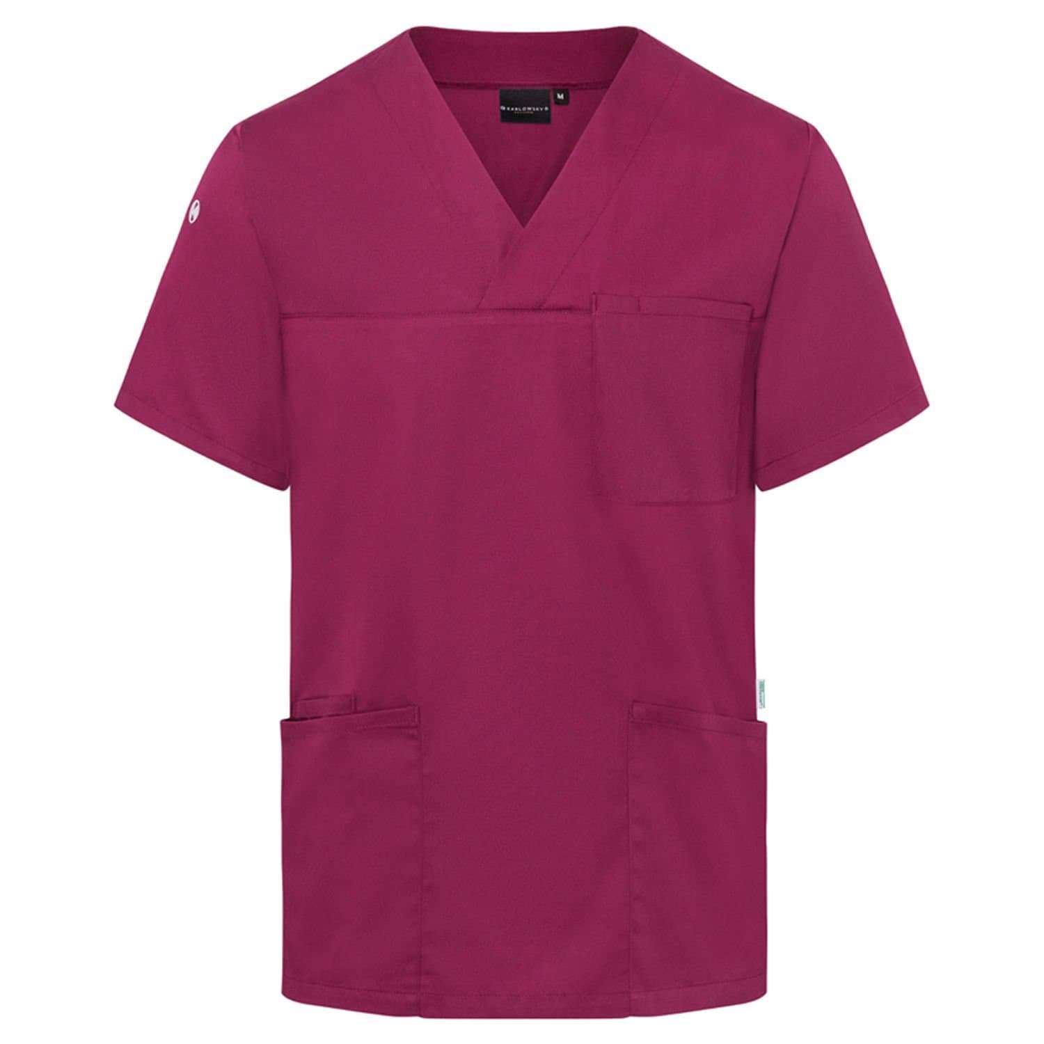 Karlowsky Karlowsky Men's Essential Tunic in Fuchsia
