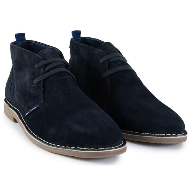 Ben Sherman Ben Sherman Men's Hemmings Desert Boots in Blue - 2